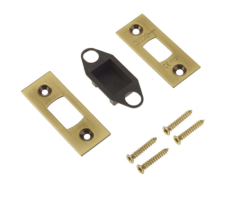 This is an image showing the Frelan - Accessory Pack's for Heavy Duty Tubular Deadbolt's JL-ACD - Antique Bra available to order from T.H. Wiggans Ironmongery in Kendal