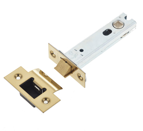 This is an image showing the Frelan - 102mm Heavy Duty Tubular Latch - PVD available to order from T.H. Wiggans Ironmongery in Kendal