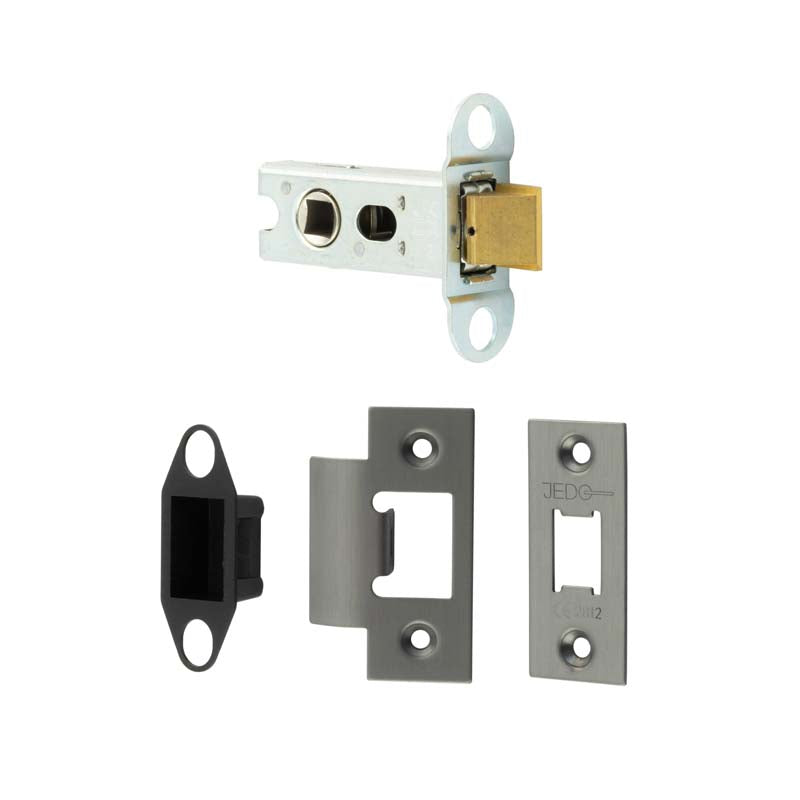 This is an image showing the Frelan - 64mm GM heavy duty tubular latch available to order from T.H. Wiggans Ironmongery in Kendal