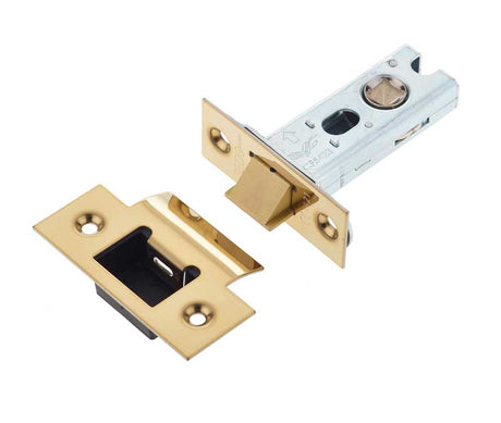 This is an image showing the Frelan - 64mm Heavy Duty Tubular Latch - PVD available to order from T.H. Wiggans Ironmongery in Kendal