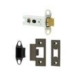 This is an image showing the Frelan - 76mm AB Heavy duty tubular latch available to order from T.H. Wiggans Ironmongery in Kendal