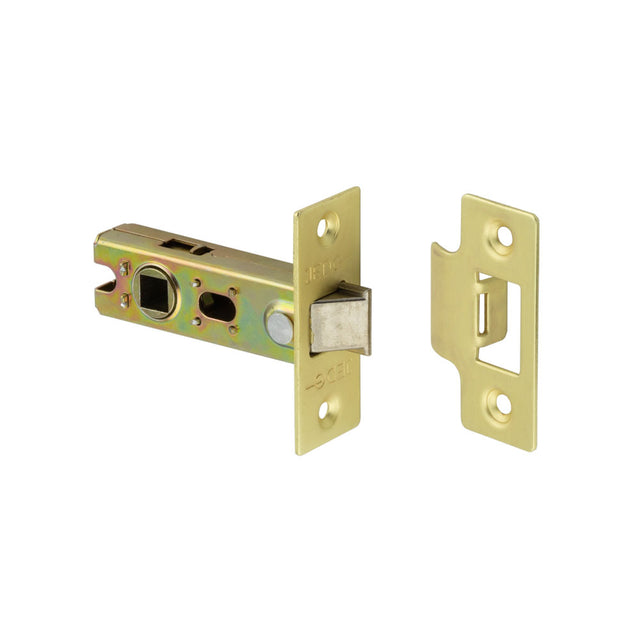 This is an image showing the Frelan - 64mm SB Tubular latch available to order from T.H. Wiggans Ironmongery in Kendal