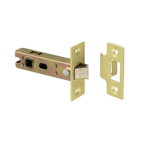 This is an image showing the Frelan - 75mm SB Tubular latch available to order from T.H. Wiggans Ironmongery in Kendal