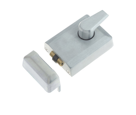 This is an image showing the Frelan - SC Rollerbolt nightlatch available to order from T.H. Wiggans Ironmongery in Kendal