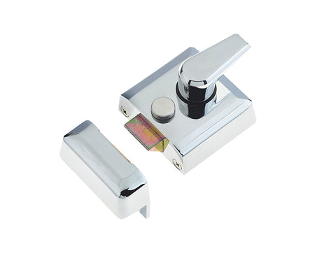 This is an image showing the Frelan - PC Narrow nightlatch available to order from T.H. Wiggans Ironmongery in Kendal