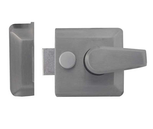 This is an image showing the Frelan - SC Narrow nightlatch available to order from T.H. Wiggans Ironmongery in Kendal