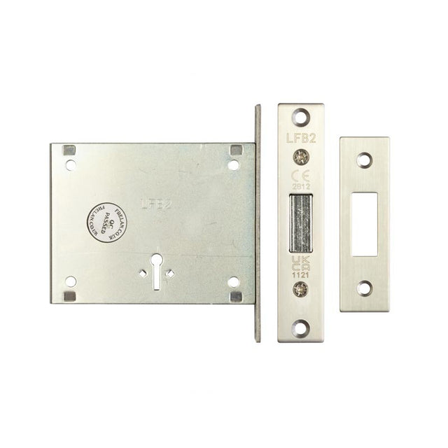 This is an image showing the Frelan - FB2 Mortice lock available to order from T.H. Wiggans Ironmongery in Kendal