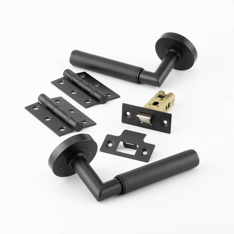 This is an image showing the Frelan - JMB400 LATCH BOX PACK available to order from T.H. Wiggans Ironmongery in Kendal