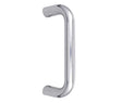 This is an image showing the Frelan - 425x19mm PSS B/T D HANDLE available to order from T.H. Wiggans Ironmongery in Kendal