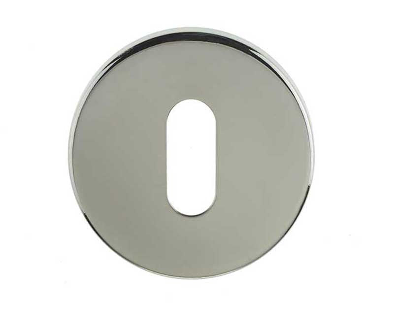 This is an image showing the Frelan - Standard Key Profile Escutcheon 52mm x 8mm - Grade 304 Polished Stainle available to order from T.H. Wiggans Ironmongery in Kendal