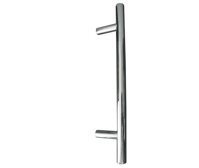 This is an image showing the Frelan - T Bar Cabinet Handle 156mm (96mm Centres) - Grade 202 Satin Stainless S available to order from T.H. Wiggans Ironmongery in Kendal