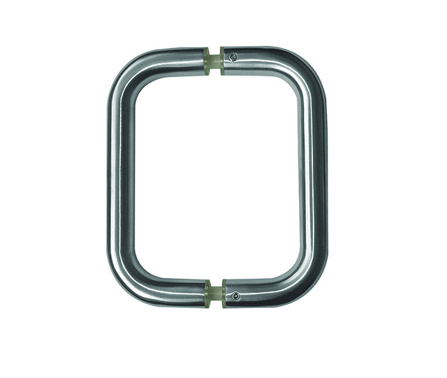 This is an image showing the Frelan - 300x19mm SSS D Shape pull handle B/B grade 304 available to order from T.H. Wiggans Ironmongery in Kendal