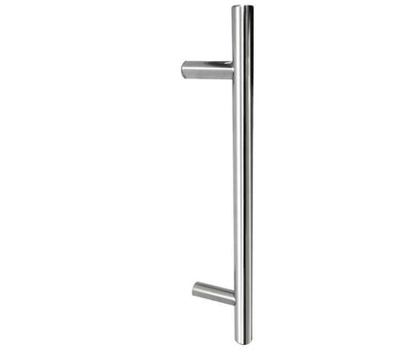 This is an image showing the Frelan - Bolt Through Guardsman Pull Handle 325x19mm (225mm Centres) - Grade 304 available to order from T.H. Wiggans Ironmongery in Kendal