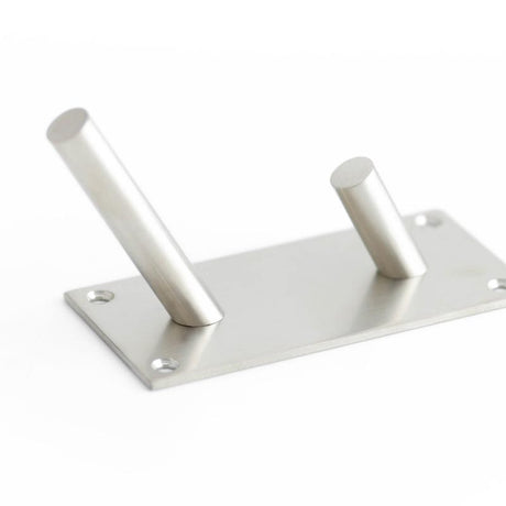 This is an image showing the Frelan - Hat & Coat Hook - Grade 304 Satin Stainless Steel available to order from T.H. Wiggans Ironmongery in Kendal