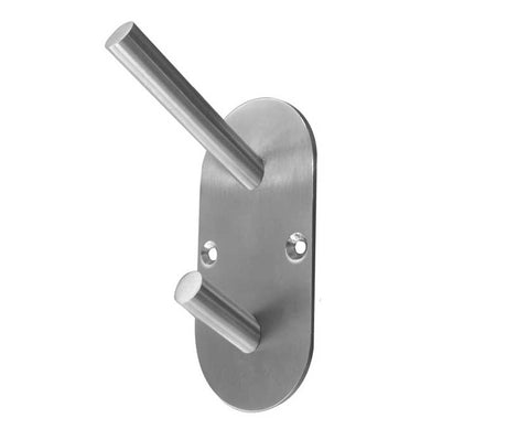 This is an image showing the Frelan - Hat & Coat Hook - Grade 304 Satin Stainless Steel available to order from T.H. Wiggans Ironmongery in Kendal