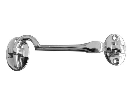 This is an image showing the Frelan - 102mm Cabin Hooks - Polished Chrome available to order from T.H. Wiggans Ironmongery in Kendal