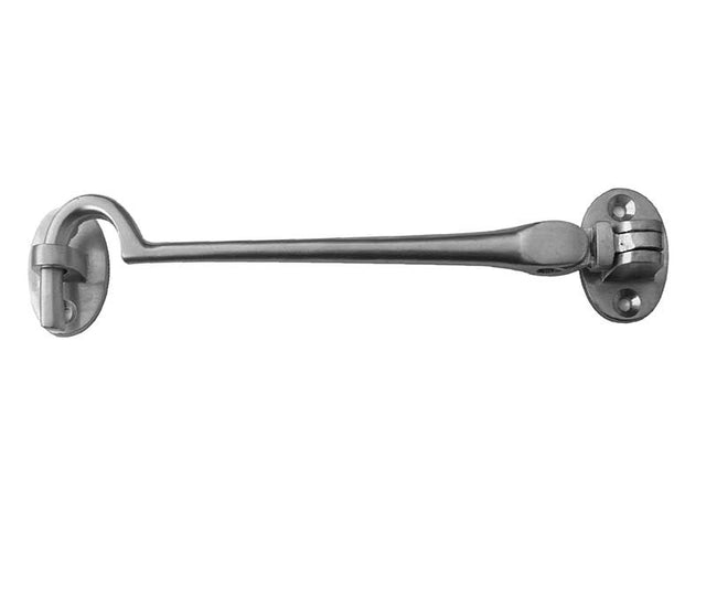 This is an image showing the Frelan - 300mm Cabin Hooks - Satin Chrome available to order from T.H. Wiggans Ironmongery in Kendal