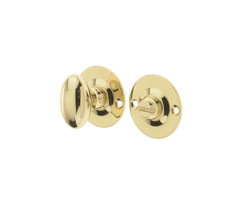 This is an image showing the Frelan - PB Knob & release 5mm spindle (bolt not included) available to order from T.H. Wiggans Ironmongery in Kendal