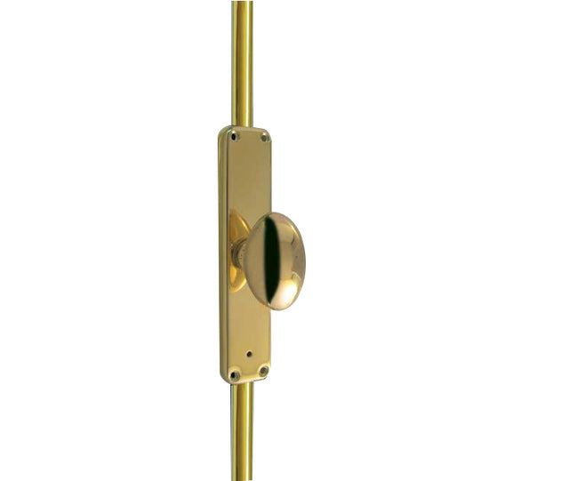 This is an image showing the Frelan - ESPAGNOLETTE BOLT PB available to order from T.H. Wiggans Ironmongery in Kendal