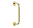 This is an image showing the Frelan - Thame 275mm Pull Handle - Polished Brass available to order from T.H. Wiggans Ironmongery in Kendal