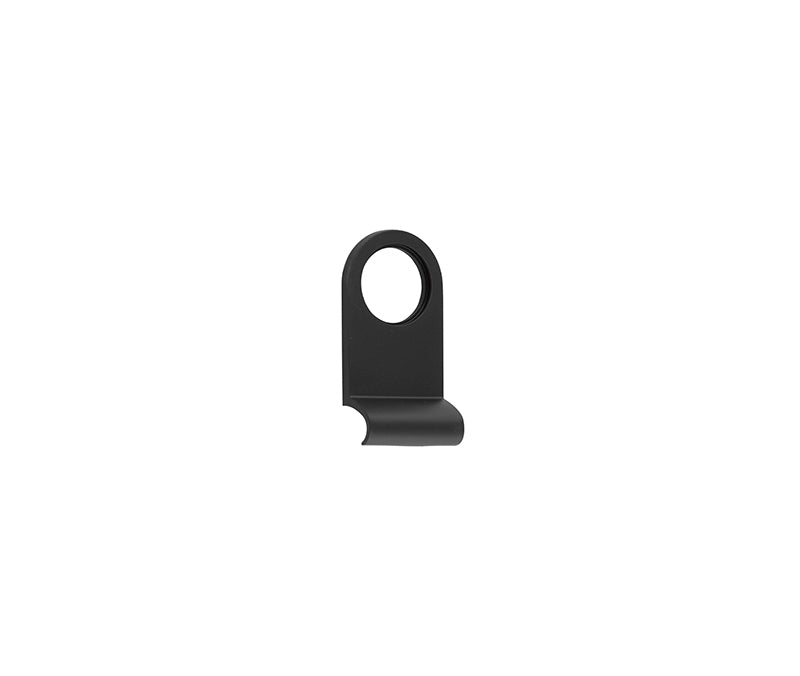 This is an image showing the Frelan - 86x44mm Black cylinder pull available to order from T.H. Wiggans Ironmongery in Kendal