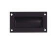 This is an image showing the Frelan - 89x42mm Flush Pull - Black available to order from T.H. Wiggans Ironmongery in Kendal