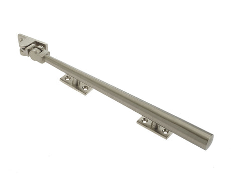 This is an image showing the Frelan - Juliette 250mm Casement Stay - Satin Nickel available to order from T.H. Wiggans Ironmongery in Kendal