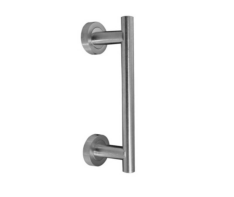 This is an image showing the Frelan - Ascot 225mm Pull Handle - Satin Chrome available to order from T.H. Wiggans Ironmongery in Kendal