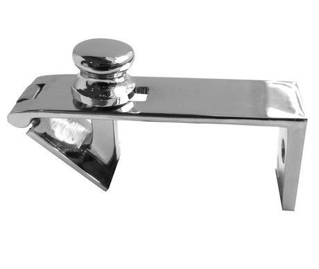 This is an image showing the Frelan - Counter Flap Catch - Polished Chrome available to order from T.H. Wiggans Ironmongery in Kendal