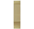 This is an image showing the Frelan - 350x75mm PB fingerplate available to order from T.H. Wiggans Ironmongery in Kendal