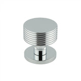 Frelan - Ribbon Mortice Door Knobs - Polished Chrome