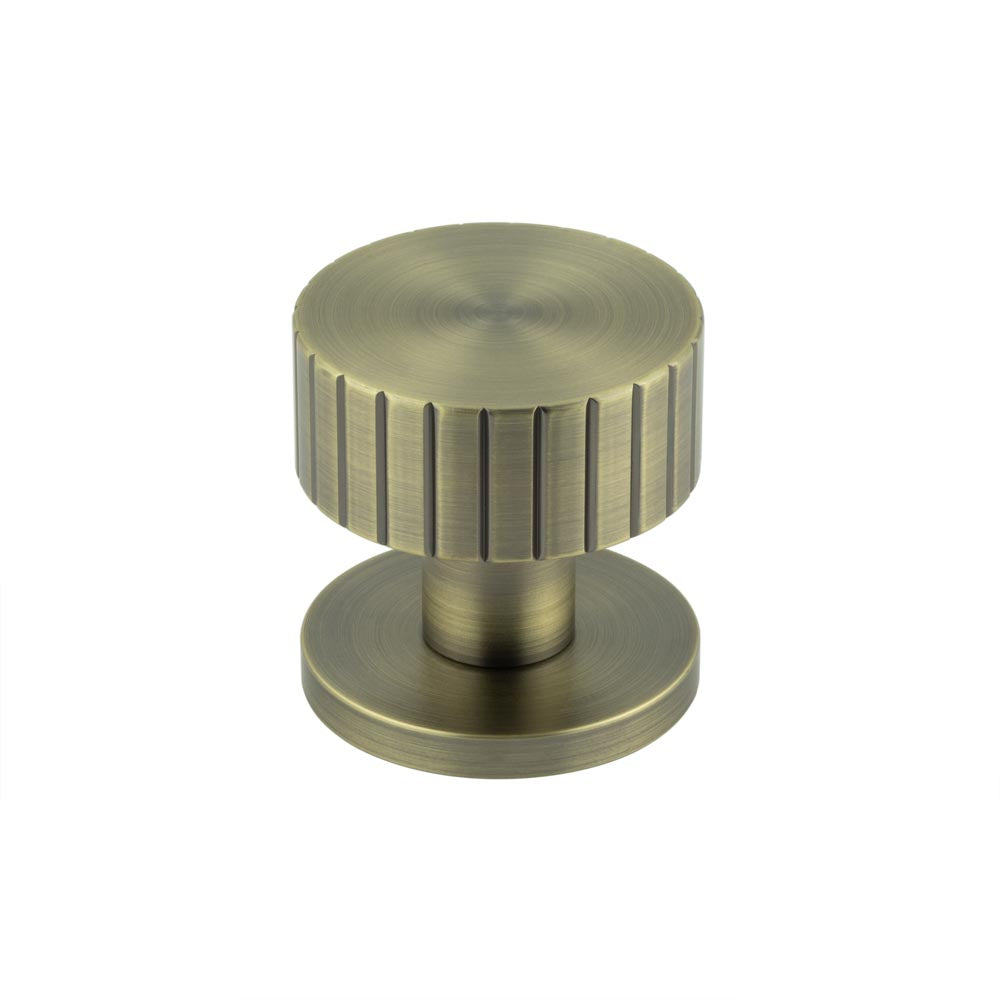 Frelan - Cog Mortice Door Knobs - Antique Brass