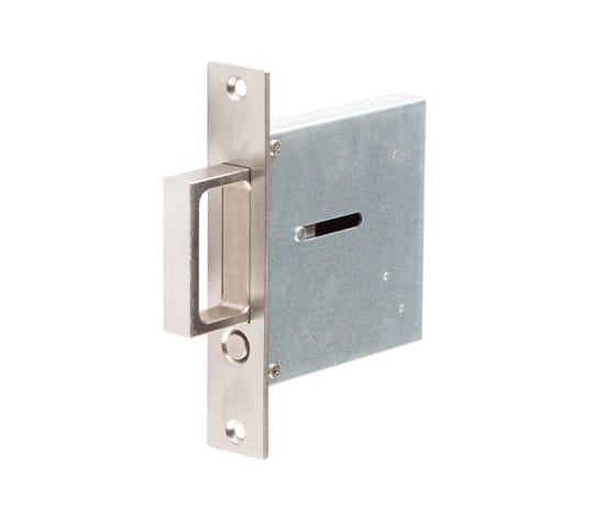 This is an image showing the Burlington - SSS Sliding Edge Flush Handle available to order from T.H. Wiggans Ironmongery in Kendal