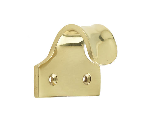 This is an image showing the Frelan - Sash Lift - Polished Brass available to order from T.H. Wiggans Ironmongery in Kendal