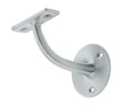 This is an image showing the Frelan - 64mm Handrail Bracket - Satin Chrome available to order from T.H. Wiggans Ironmongery in Kendal