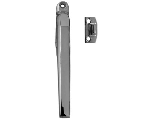 This is an image showing the Frelan - Modern NV Non Lockable Casement Fastener - Polished Chrome available to order from T.H. Wiggans Ironmongery in Kendal