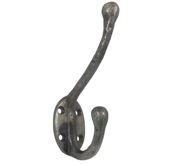 This is an image showing the Frelan - Hat & Coat Hook - Pewter available to order from T.H. Wiggans Ironmongery in Kendal