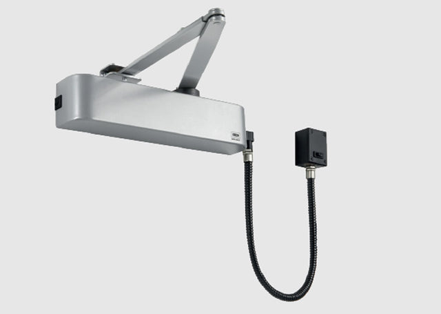 This image shows Union - ELECTROMAGNETIC FIXED EN4 - HO/SF - DOOR CLOSER - SSS - ce4f-e-sss available from T.H. Wiggans Ironmongery in Kendal.