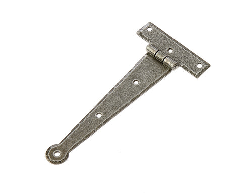 This is an image showing the Frelan - Valley Forge 135mm Tee Hinges - Pewter available to order from T.H. Wiggans Ironmongery in Kendal