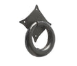 This is an image showing the Frelan - Valley Forge Ring Door Knocker - Black available to order from T.H. Wiggans Ironmongery in Kendal