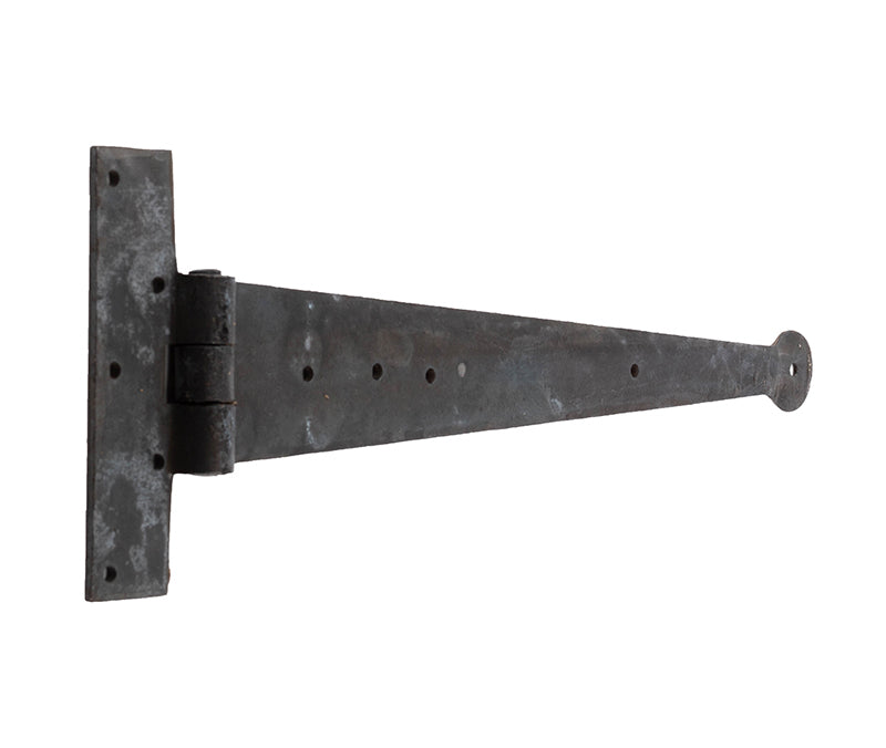 This is an image showing the Frelan - Valley Forge 370mm Tee Hinges - Beeswax available to order from T.H. Wiggans Ironmongery in Kendal