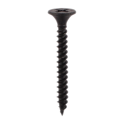 This is an image showing TIMCO Drywall Screws - Fine Thread - PH - Bugle - Black - 3.5 x 38 - 350 Pieces TIMbag available from T.H Wiggans Ironmongery in Kendal, quick delivery at discounted prices.