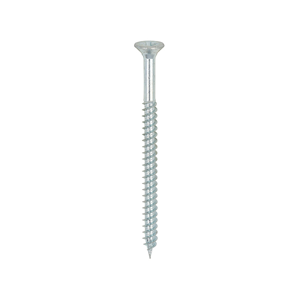 This is an image showing TIMCO Twin-Threaded Woodscrews - PZ - Double Countersunk - Zinc - 6 x 2 - 200 Pieces Box available from T.H Wiggans Ironmongery in Kendal, quick delivery at discounted prices.