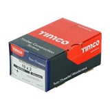 This is an image showing TIMCO Blackjax Woodscrews - PZ - Round - Black Organic - 10 x 2 - 200 Pieces Box available from T.H Wiggans Ironmongery in Kendal, quick delivery at discounted prices.