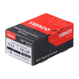 This is an image showing TIMCO Self-Tapping Screws - PZ - Pan - Zinc - 10 x 2 - 200 Pieces Box available from T.H Wiggans Ironmongery in Kendal, quick delivery at discounted prices.