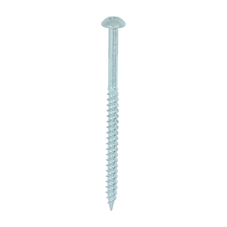 This is an image showing TIMCO Twin-Threaded Woodscrews - PZ - Round - Zinc - 10 x 3 - 200 Pieces Box available from T.H Wiggans Ironmongery in Kendal, quick delivery at discounted prices.