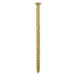 This is an image showing TIMCO Concrete Screws - TX - Flat Countersunk - Yellow - 7.5 x 120 - 45 Pieces TIMbag available from T.H Wiggans Ironmongery in Kendal, quick delivery at discounted prices.