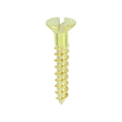 This is an image showing TIMCO Solid Brass Timber Screws - SLOT - Countersunk - 4 x 5/8 - 200 Pieces Box available from T.H Wiggans Ironmongery in Kendal, quick delivery at discounted prices.