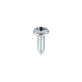 This is an image showing TIMCO Self-Tapping Screws - PZ - Pan - Zinc - 8 x 1/2 - 200 Pieces Box available from T.H Wiggans Ironmongery in Kendal, quick delivery at discounted prices.