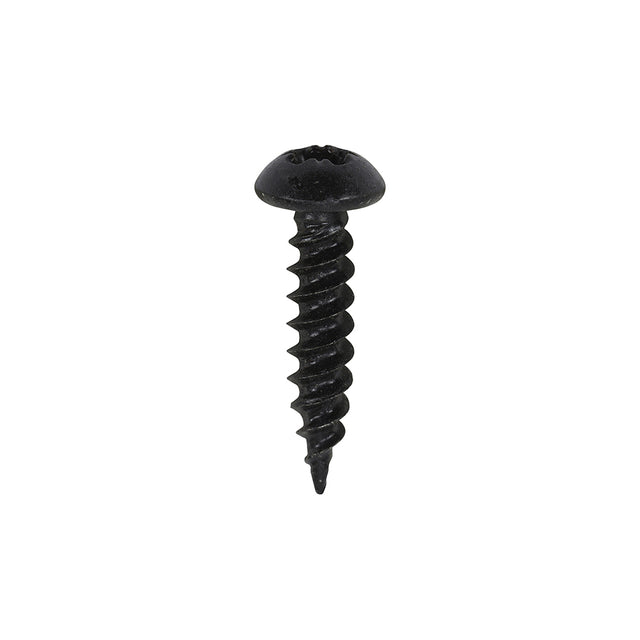 This is an image showing TIMCO Blackjax Woodscrews - PZ - Round - Black Organic - 8 x 3/4 - 200 Pieces Box available from T.H Wiggans Ironmongery in Kendal, quick delivery at discounted prices.